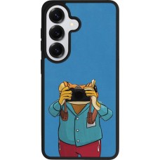 Coque Samsung Galaxy S26 - Silicone rigide noir Frog with camera DTMF