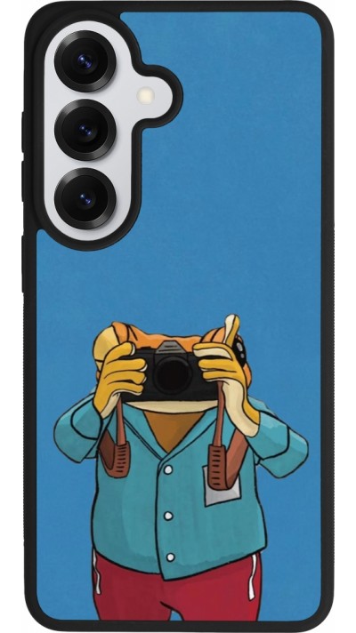 Coque Samsung Galaxy S26 - Silicone rigide noir Frog with camera DTMF