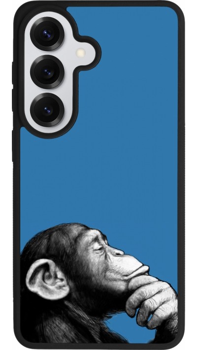 Coque Samsung Galaxy S26 - Silicone rigide noir Monkey Pop Art