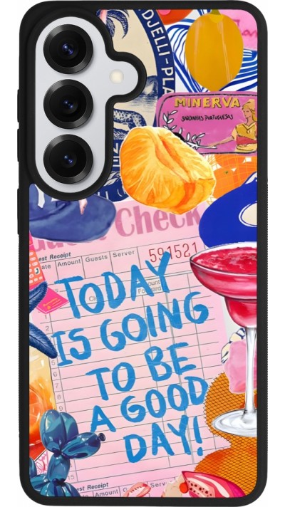Coque Samsung Galaxy S26 - Silicone rigide noir Preppy Today is Going to be a good day