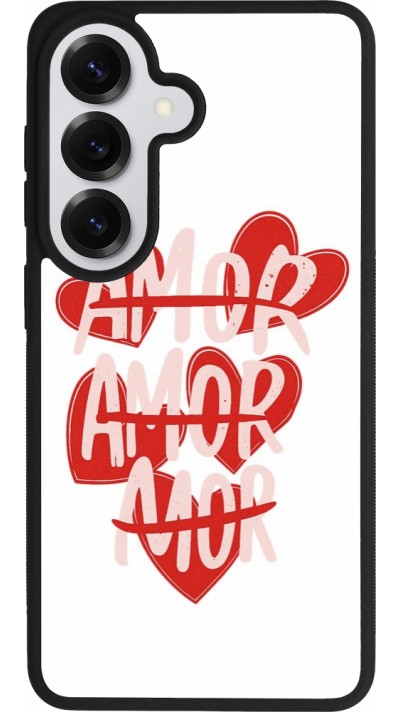 Coque Samsung Galaxy S26 - Silicone rigide noir Saint Valentines Day 26 Amor