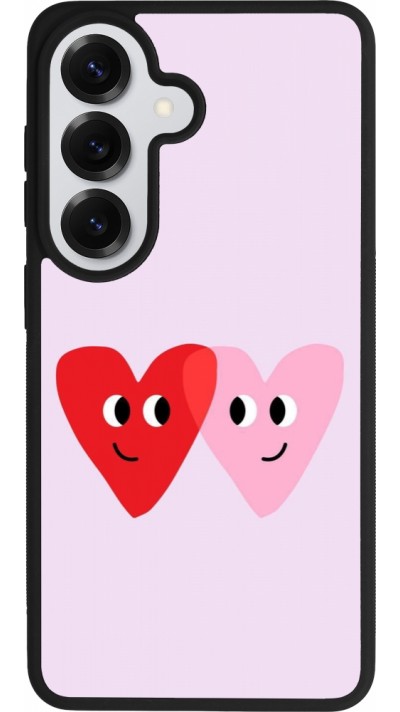 Coque Samsung Galaxy S26 - Silicone rigide noir Saint Valentines Day 26 Heart