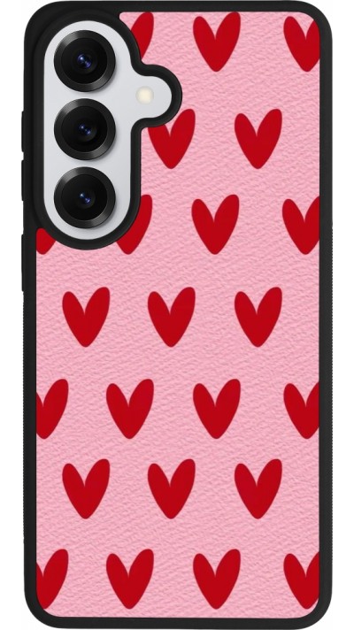 Coque Samsung Galaxy S26 - Silicone rigide noir Saint Valentines Day 26 Pattern heart