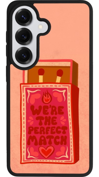 Coque Samsung Galaxy S26 - Silicone rigide noir Saint Valentines Day 26 Perfect Match