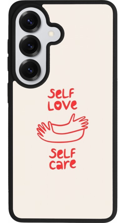 Coque Samsung Galaxy S26 - Silicone rigide noir Saint Valentines Day 26 Self love self care