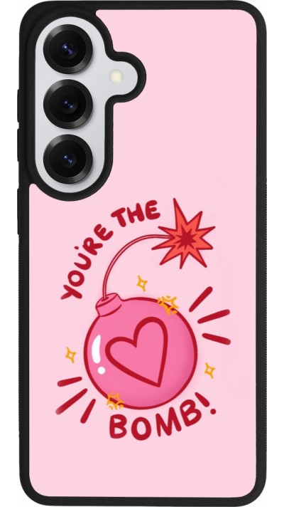 Coque Samsung Galaxy S26 - Silicone rigide noir Saint Valentines Day 26 You are the bomb
