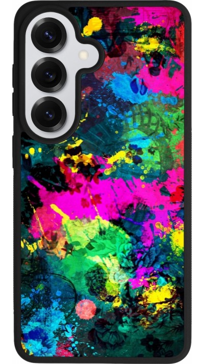 Coque Samsung Galaxy S26 - Silicone rigide noir Splash paint