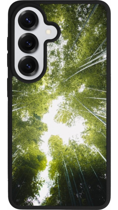 Coque Samsung Galaxy S26 - Silicone rigide noir Spring 23 forest blue sky