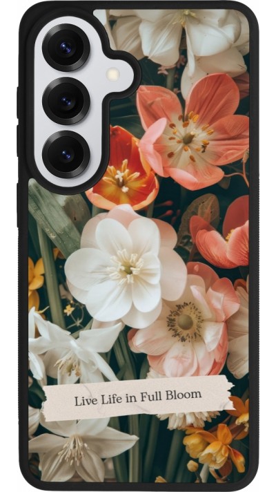 Samsung Galaxy S26 Case Hülle - Silikon schwarz Full Bloom 2026