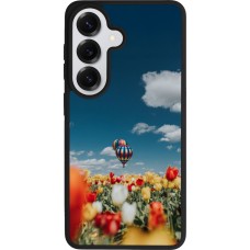 Samsung Galaxy S26 Case Hülle - Silikon schwarz Hot air balloon 2026