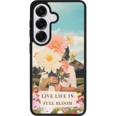 Samsung Galaxy S26 Case Hülle - Silikon schwarz Live life in full moon 2026