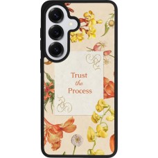 Samsung Galaxy S26 Case Hülle - Silikon schwarz Trust the process 2026