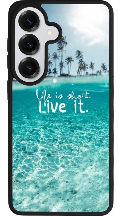 Coque Samsung Galaxy S26 - Silicone rigide noir Summer 18 24