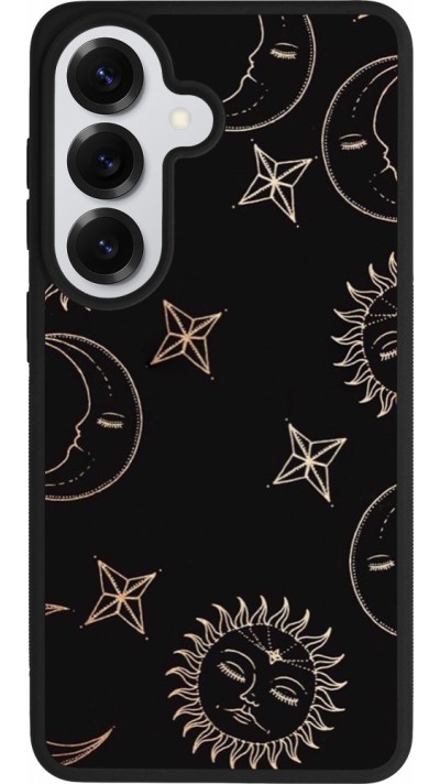 Coque Samsung Galaxy S26 - Silicone rigide noir Suns and Moons