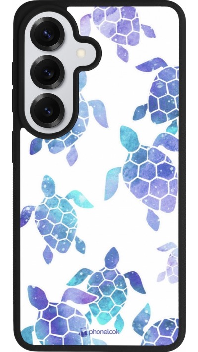 Coque Samsung Galaxy S26 - Silicone rigide noir Turtles pattern watercolor