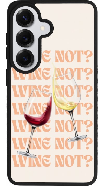 Samsung Galaxy S26 Case Hülle - Silikon schwarz Wine not