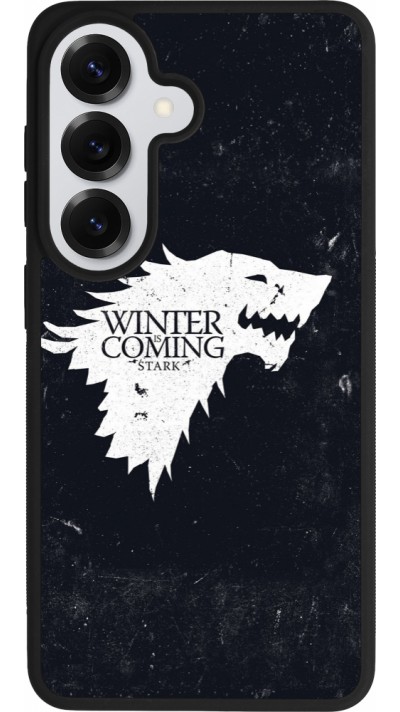 Samsung Galaxy S26 Case Hülle - Silikon schwarz Winter is coming Stark