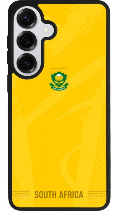 Coque Samsung Galaxy S26+ - Silicone rigide noir Maillot de football Afrique du Sud 2026 personnalisable