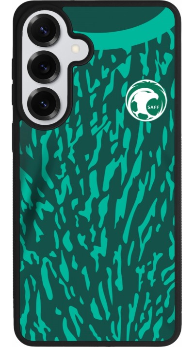 Samsung Galaxy S26+ Case Hülle - Silikon schwarz Saudi-Arabien 2022 personalisierbares Fussballtrikot