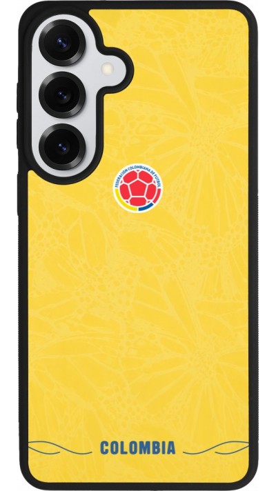 Samsung Galaxy S26+ Case Hülle - Silikon schwarz Kolumbien 2026 personalisierbares Fussballtrikot