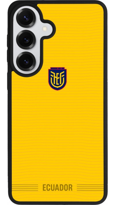 Samsung Galaxy S26+ Case Hülle - Silikon schwarz Ecuador 2026 personalisierbares Fussballtrikot
