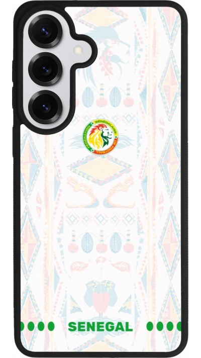 Samsung Galaxy S26+ Case Hülle - Silikon schwarz Senegal 2026 personalisierbares Fussballtrikot