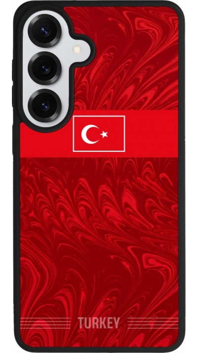 Samsung Galaxy S26+ Case Hülle - Silikon schwarz Türkei 2026 personalisierbares Fussballtrikot