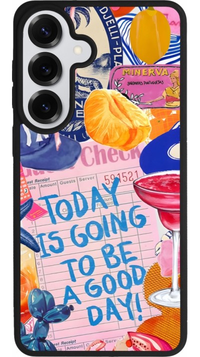 Coque Samsung Galaxy S26+ - Silicone rigide noir Preppy Today is Going to be a good day