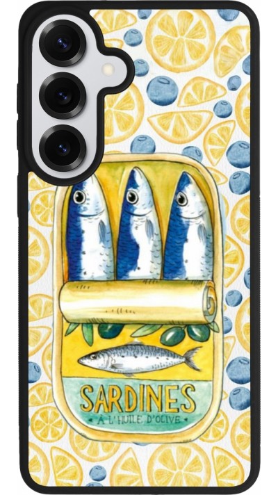 Samsung Galaxy S26+ Case Hülle - Silikon schwarz Sardines in oil 2026