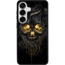 Coque Samsung Galaxy S26+ - Silicone rigide noir Skull 02