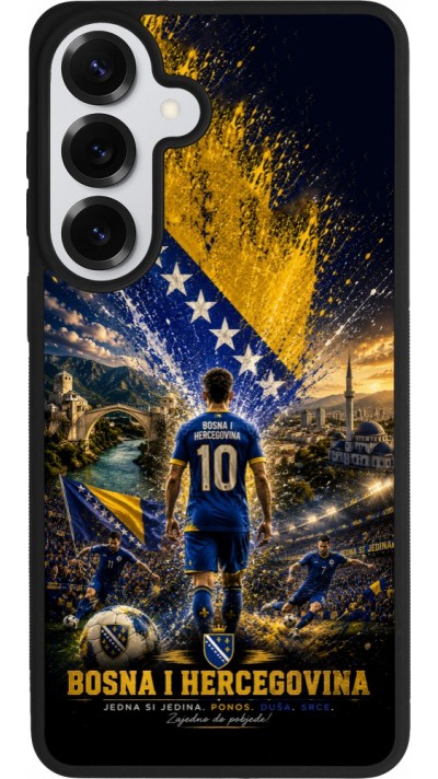 Samsung Galaxy S26+ Case Hülle - Silikon schwarz Fussball Bosnien und Herzegowina splash 2026