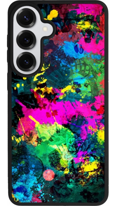 Coque Samsung Galaxy S26+ - Silicone rigide noir Splash paint