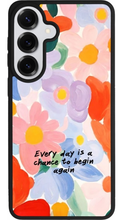 Samsung Galaxy S26+ Case Hülle - Silikon schwarz Every day is a chance 2026