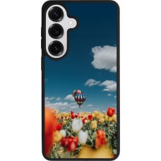 Coque Samsung Galaxy S26+ - Silicone rigide noir Hot air balloon Spring 2026