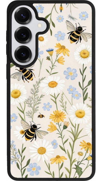 Samsung Galaxy S26+ Case Hülle - Silikon schwarz Pattern bees 2026