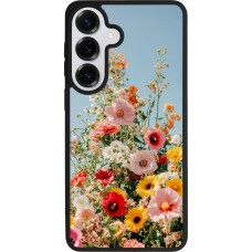 Coque Samsung Galaxy S26+ - Silicone rigide noir Spring flowers Spring 2026