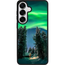 Samsung Galaxy S26+ Case Hülle - Silikon schwarz Winter 22 Northern Lights