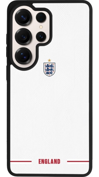 Samsung Galaxy S26 Ultra Case Hülle - Silikon schwarz England 2026 personalisierbares Fussballtrikot