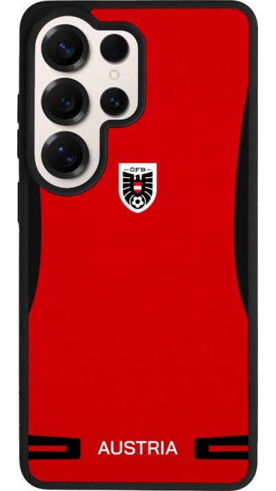 Samsung Galaxy S26 Ultra Case Hülle - Silikon schwarz O?sterreich 2026 personalisierbares Fussballtrikot