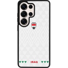 Coque Samsung Galaxy S26 Ultra - Silicone rigide noir Maillot de football Irak 2026 personnalisable
