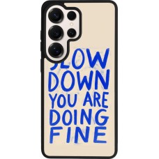 Coque Samsung Galaxy S26 Ultra - Silicone rigide noir Slow down 2026