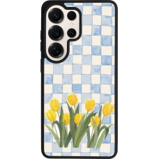 Samsung Galaxy S26 Ultra Case Hülle - Silikon schwarz Blue vichy tulips 2026