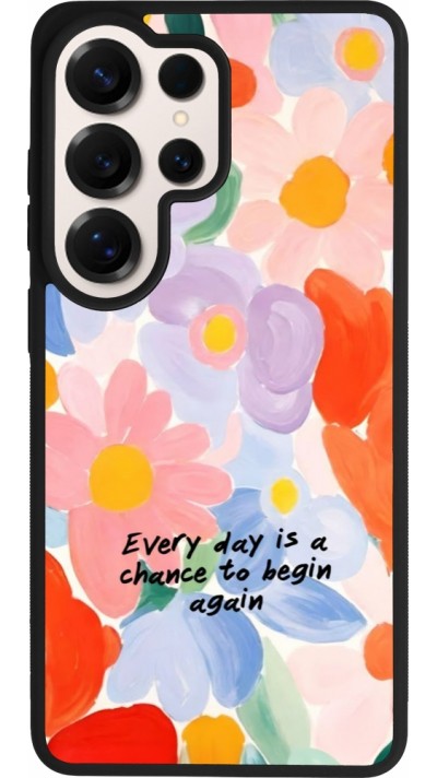 Samsung Galaxy S26 Ultra Case Hülle - Silikon schwarz Every day is a chance 2026