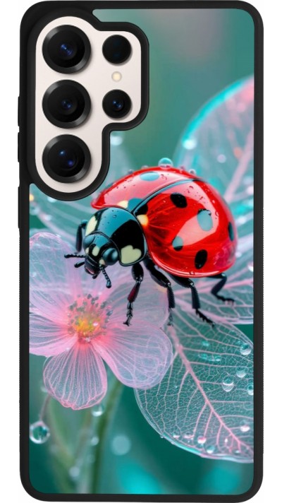 Samsung Galaxy S26 Ultra Case Hülle - Silikon schwarz Ladybird in bloom 2026