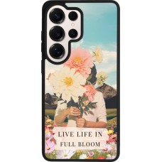 Samsung Galaxy S26 Ultra Case Hülle - Silikon schwarz Live life in full moon 2026