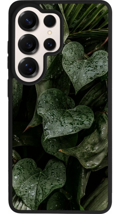Coque Samsung Galaxy S26 Ultra - Silicone rigide noir Spring 23 fresh plants