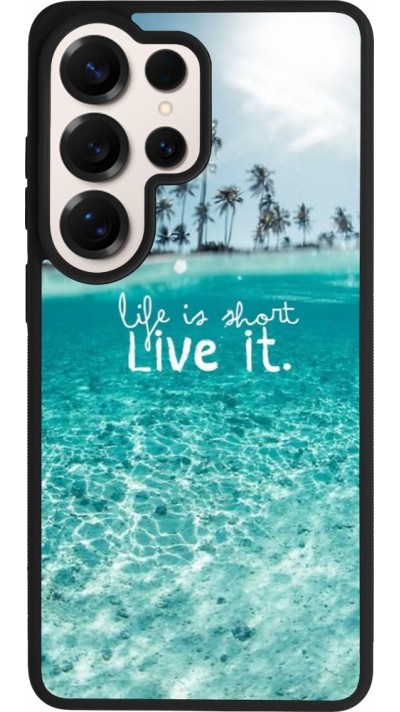 Coque Samsung Galaxy S26 Ultra - Silicone rigide noir Summer 18 24