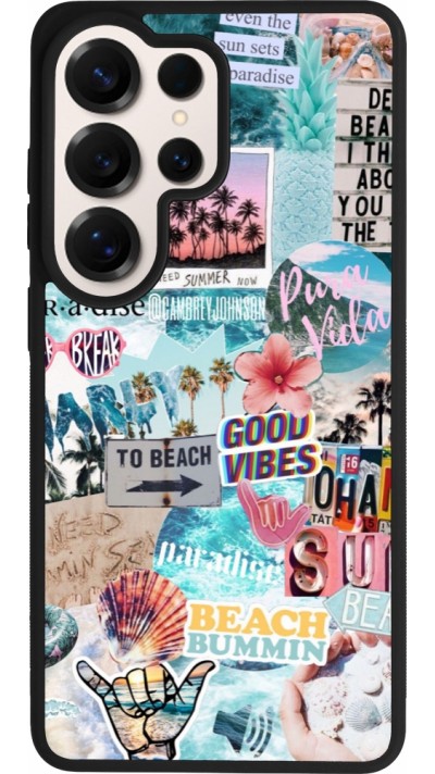 Coque Samsung Galaxy S26 Ultra - Silicone rigide noir Summer 20 collage