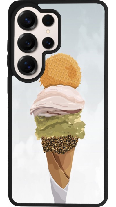 Coque Samsung Galaxy S26 Ultra - Silicone rigide noir Summer 2025 Cornet