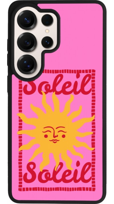 Coque Samsung Galaxy S26 Ultra - Silicone rigide noir Sun sun 2026